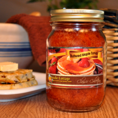 Buttered Maple Syrup - Mason Jar
