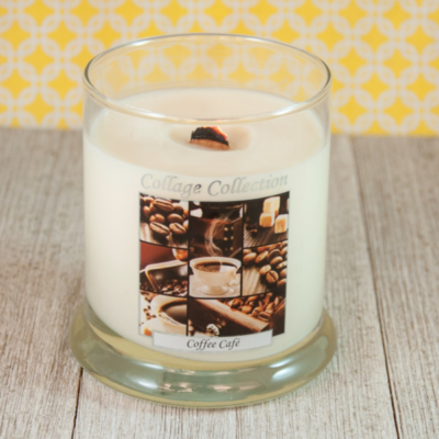 Coffee Cafe - Wood Wick Candle