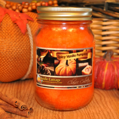 Spicy Vanilla Pumpkin - Mason Jar