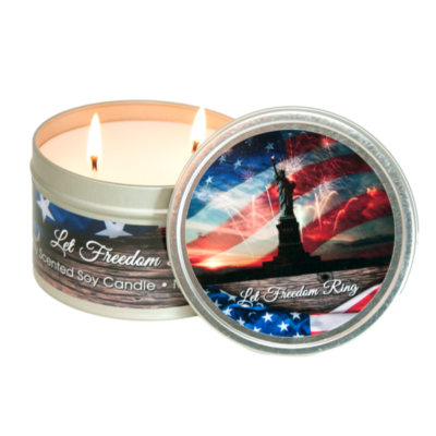 Let Freedom Ring Candle