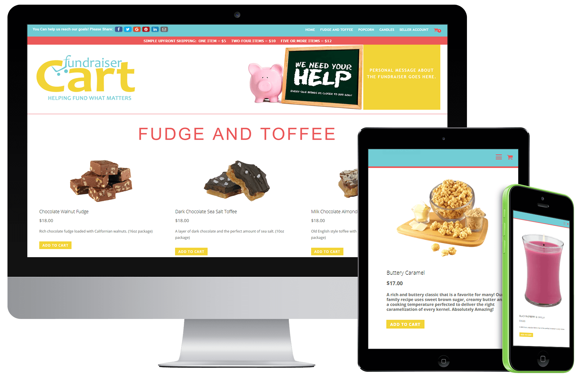 FundraiserCart Online Fundraising Made Easy