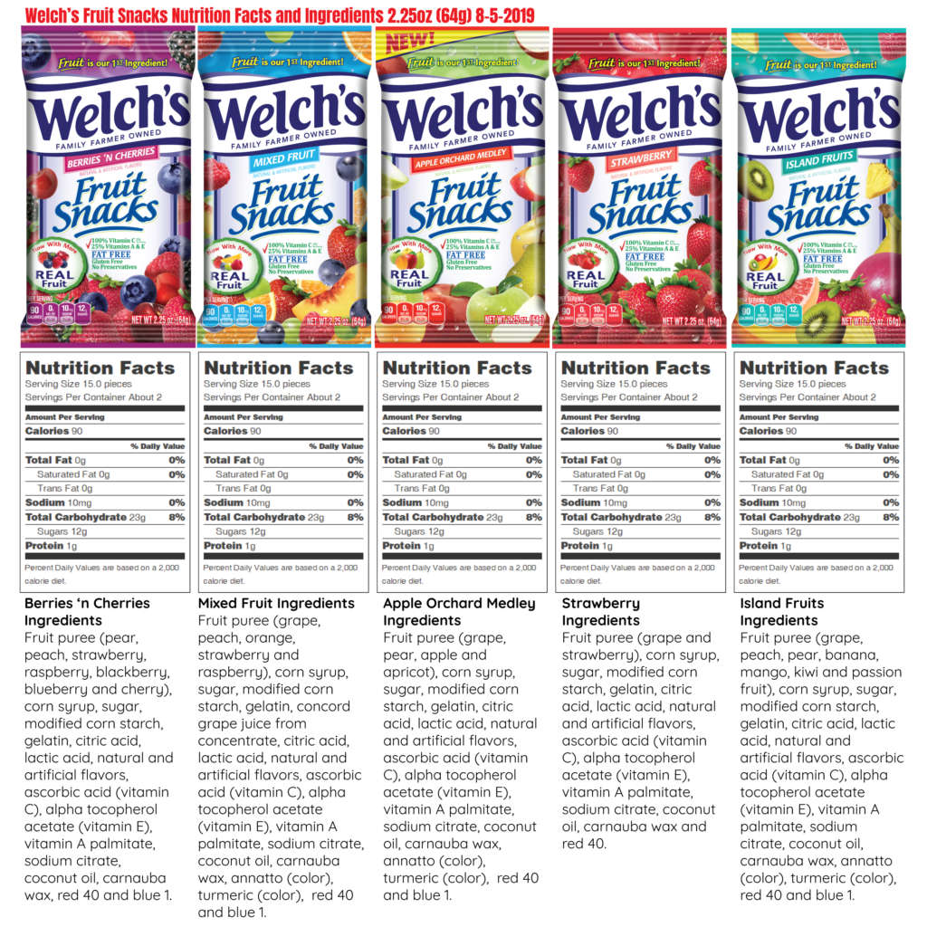 Welchs-Fruit-Snacks-Nutrition-Facts-and-Ingredients