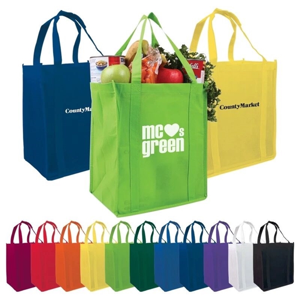 Customized reusable grocery bags fundraiser