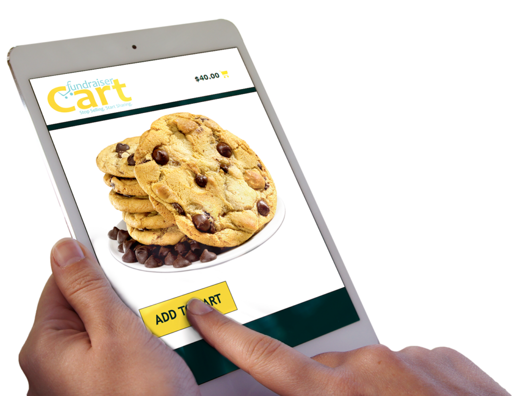 online Cookie Dough fundraiser